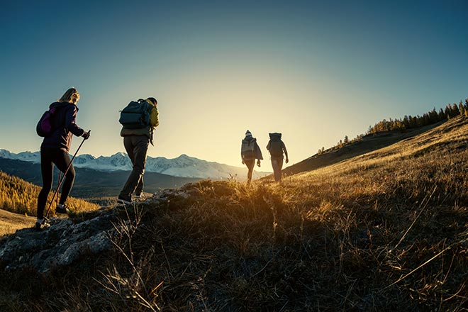 Wandern im Rheintal