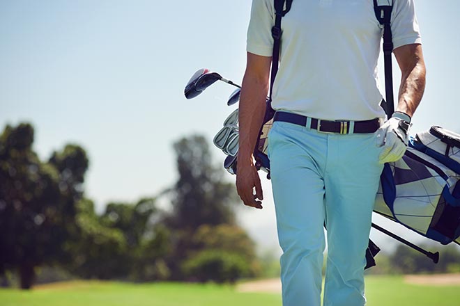 Golf spielen